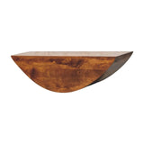 Crescent Floating Wall Shelf - Artisan Furniture - Flyclothing LLC
