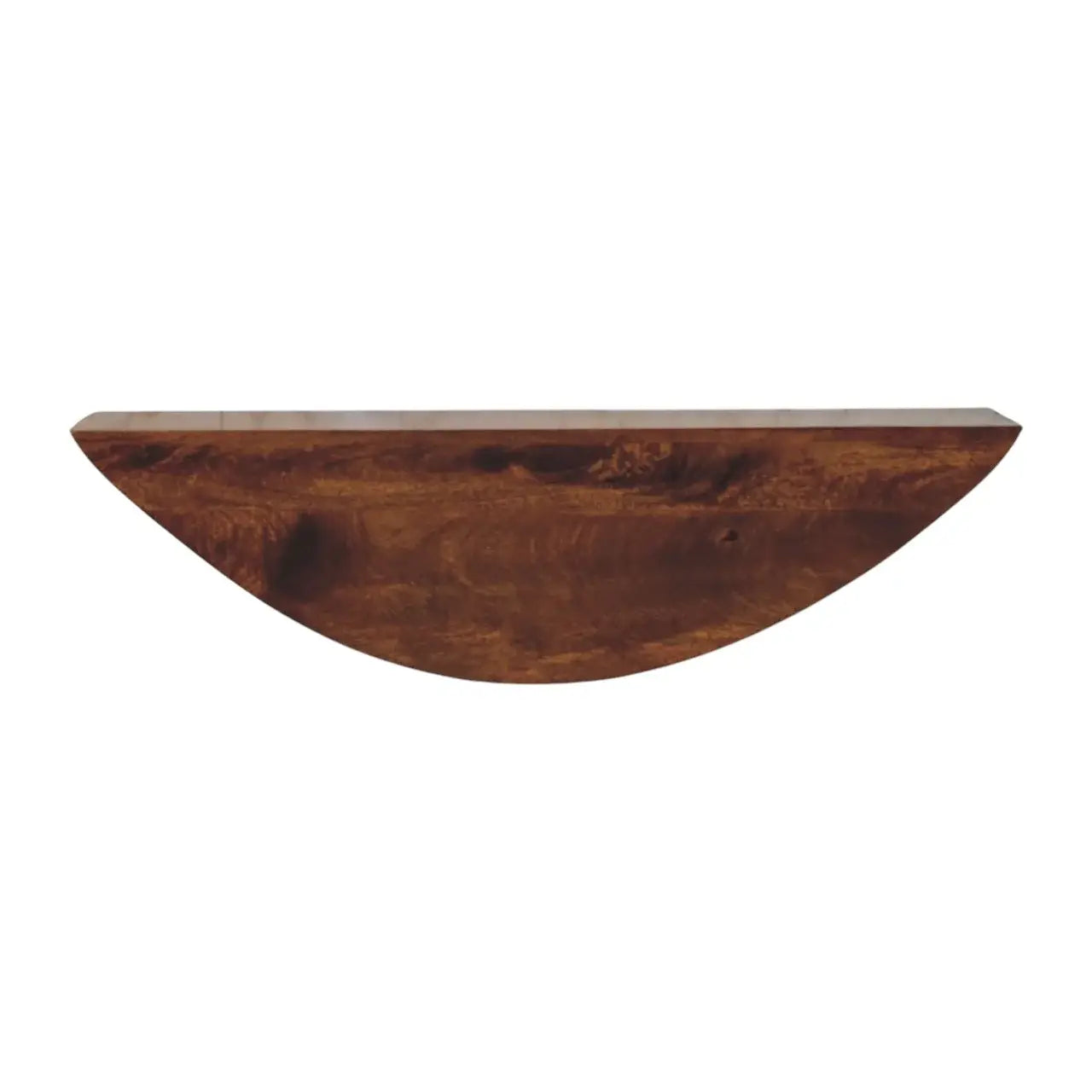 Crescent Floating Wall Shelf - Artisan Furniture - Flyclothing LLC