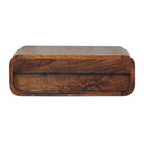 Avora Wall-Mounted Honey Caramel 1 Drawer Nightstand - Artisan Furniture - Flyclothing LLC