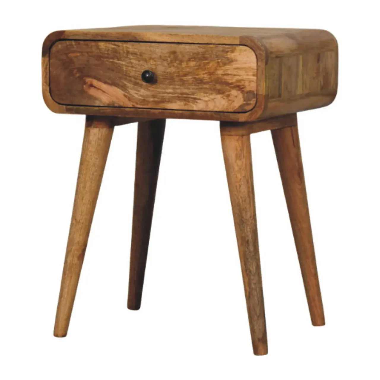 Avora Oak-ish Nightstand with 1 drawer - Artisan Furniture - Flyclothing LLC