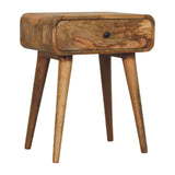 Avora Oak-ish Nightstand with 1 drawer - Artisan Furniture - Flyclothing LLC