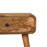 Avora Oak-ish Nightstand with 1 drawer - Artisan Furniture - Flyclothing LLC