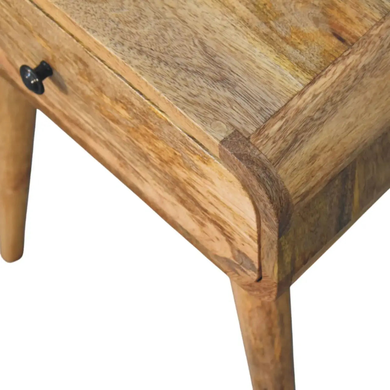 Avora Oak-ish Nightstand with 1 drawer - Artisan Furniture - Flyclothing LLC