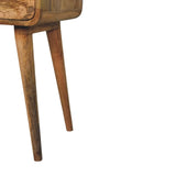 Avora Oak-ish Nightstand with 1 drawer - Artisan Furniture - Flyclothing LLC