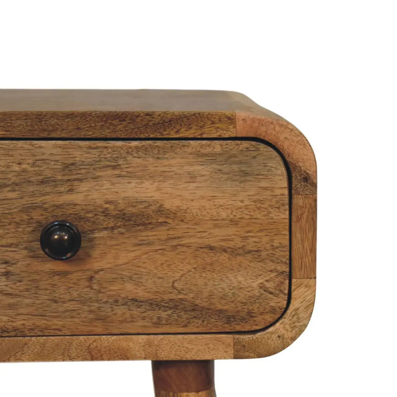 Avora Mini Oak-ish Nightstand with 1 drawer - Artisan Furniture - Flyclothing LLC