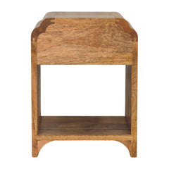 Avora Mini Chestnut Nightstand with 1 drawer