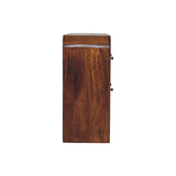 Darcy 3 over 3 Drawer Chest in Chestnut Finish - Artisan Furniture - Flyclothing LLC