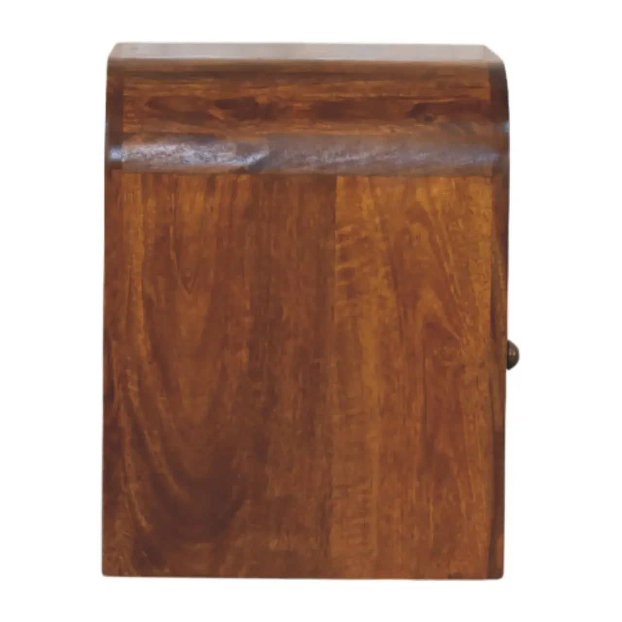 Darcy Chestnut Nightstand with Drawer and open shelf - Artisan Furniture - Flyclothing LLC