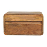 Avora Wall-Mounted Oak-ish Nightstand - Artisan Furniture - Flyclothing LLC