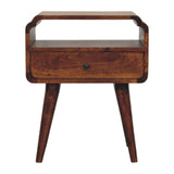 Newton Chestnut Nightstand - Artisan Furniture