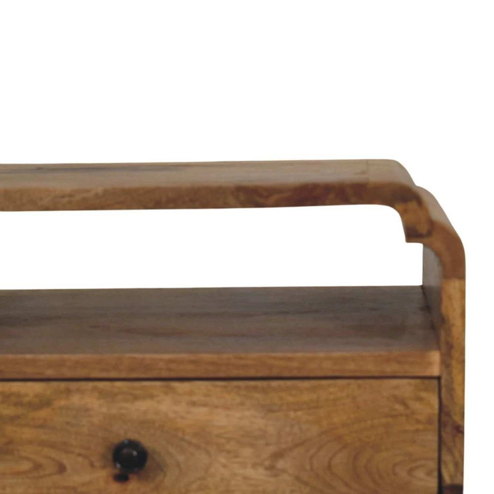 Newton Oak-ish Nightstand - Artisan Furniture - Flyclothing LLC