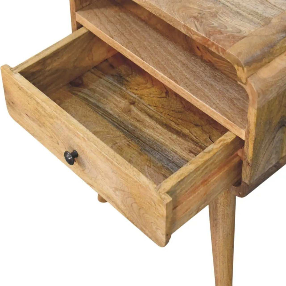 Newton Oak-ish Nightstand - Artisan Furniture - Flyclothing LLC
