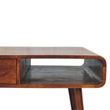 Avora 2 Drawer Chestnut Coffee Table - Artisan Furniture
