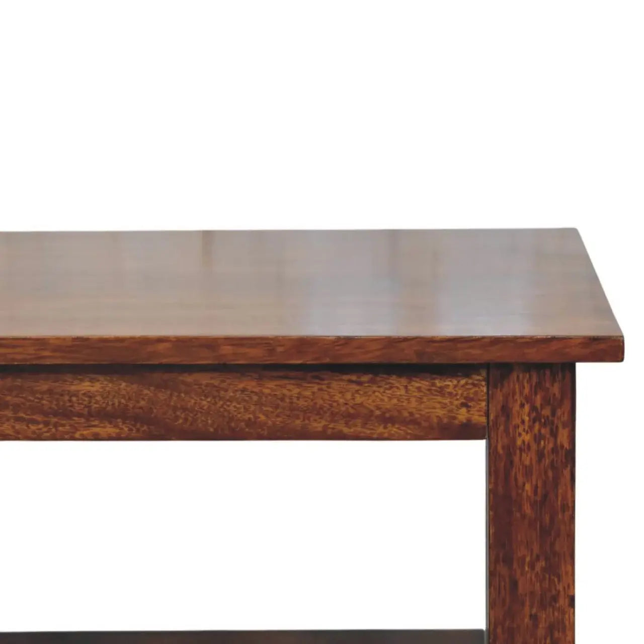 Belmont X-Frame Chestnut Coffee Table - Artisan Furniture - Flyclothing LLC