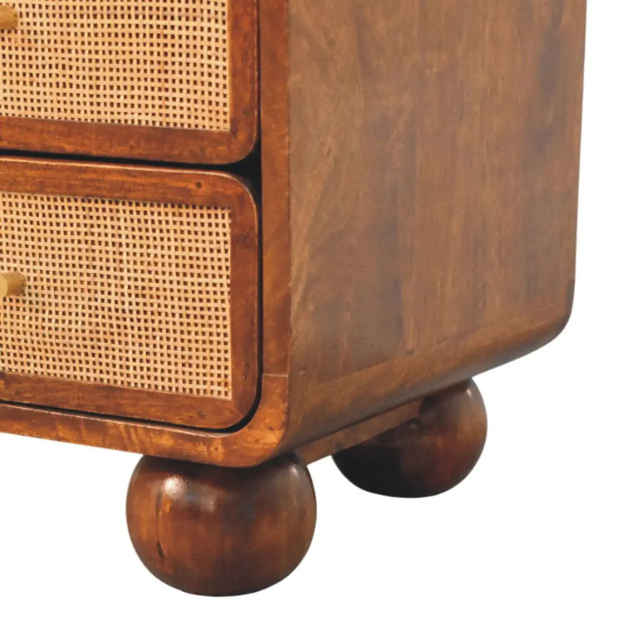 Larissa 4 Drawer Chestnut Media Unit - Artisan Furniture - Flyclothing LLC