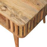 Slatted Oak-ish Coffee Table