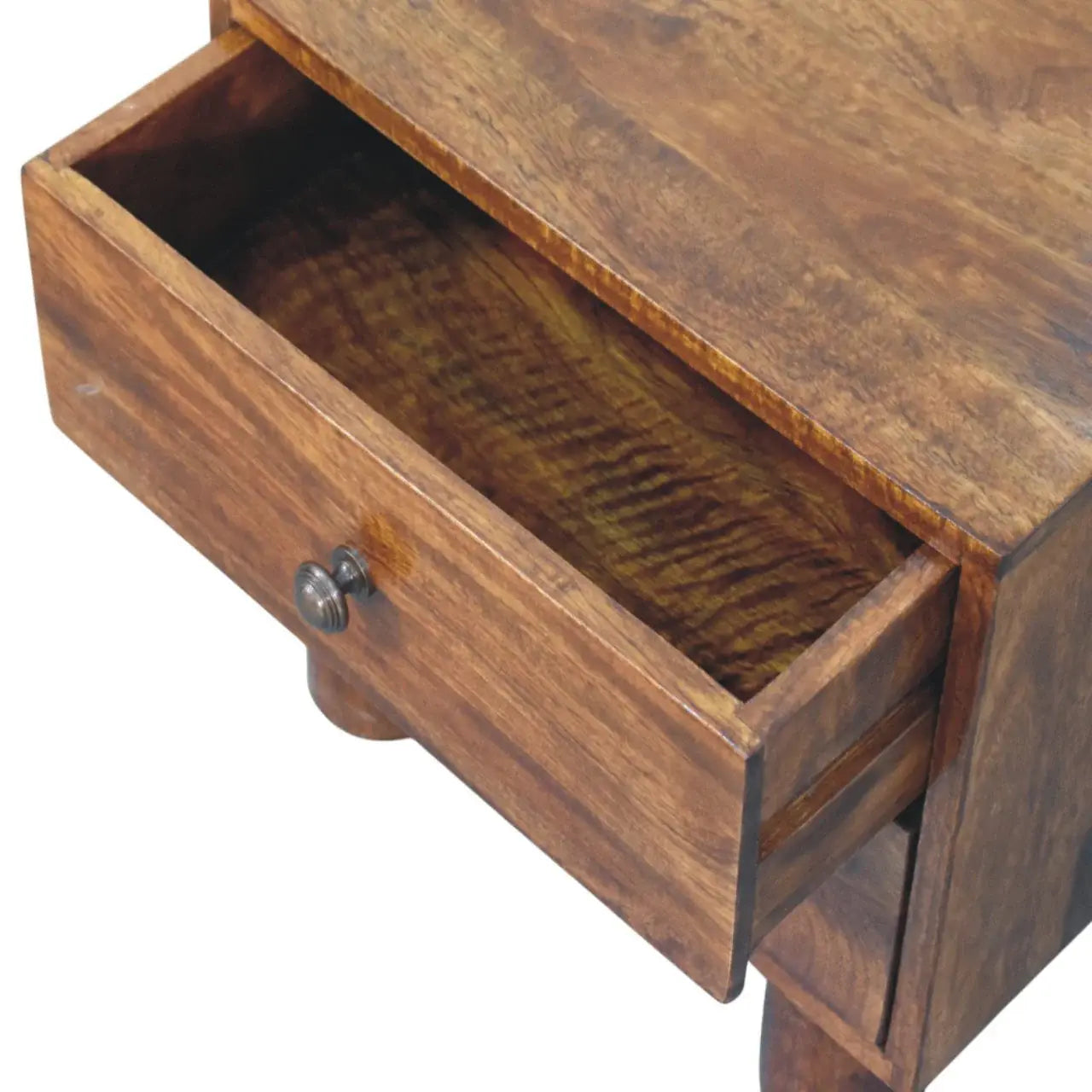Tula 2 Drawer Chestnut Nightstand - Artisan Furniture - Flyclothing LLC
