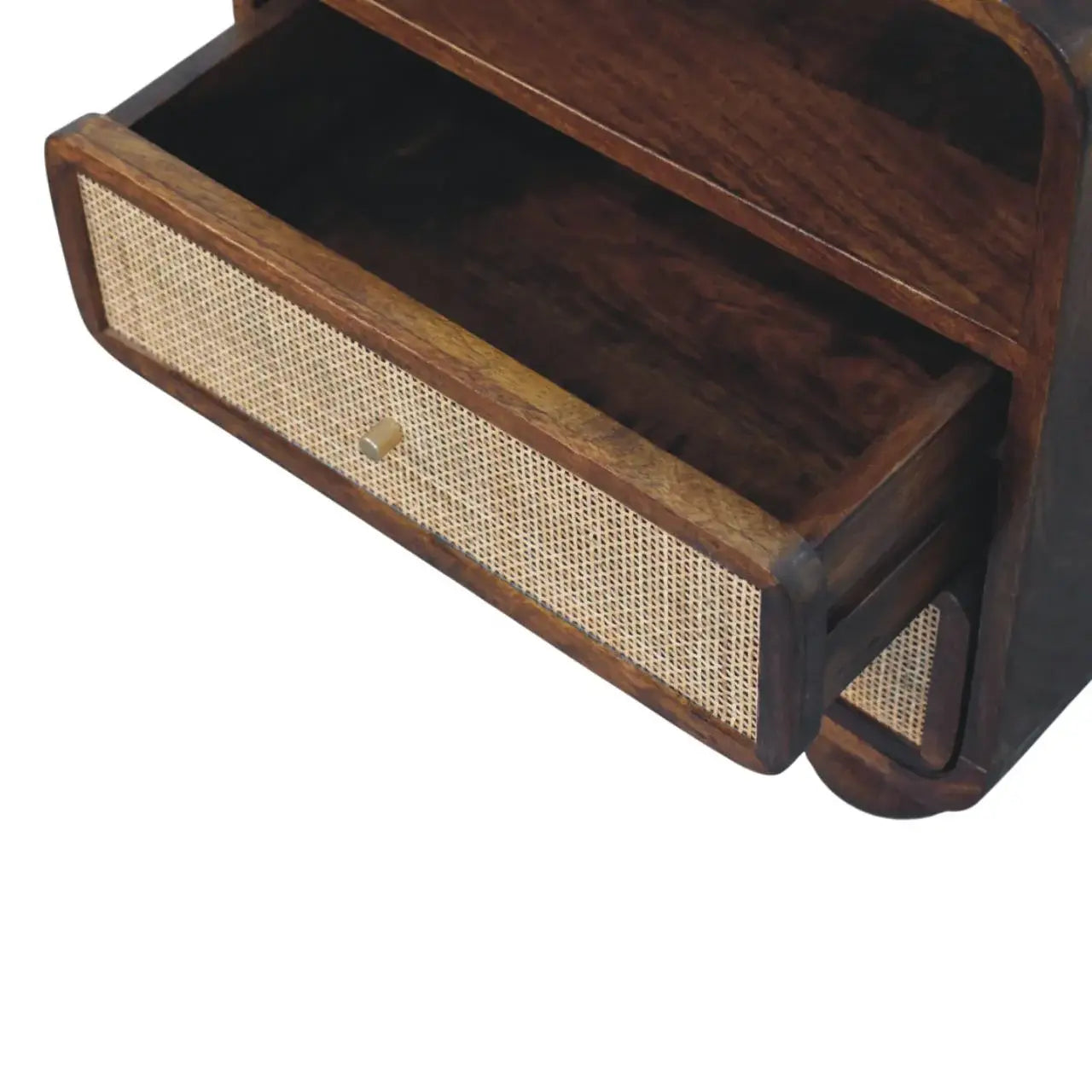 Larissa 2 Drawer Chestnut Nightstand - Artisan Furniture - Flyclothing LLC