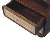 Larissa 2 Drawer Chestnut Nightstand - Artisan Furniture - Flyclothing LLC