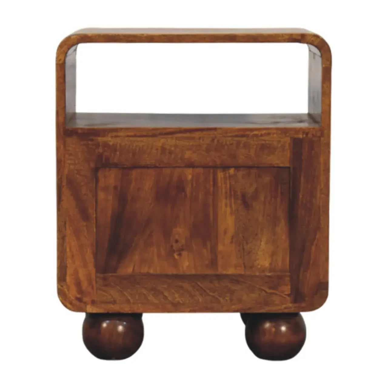 Larissa 2 Drawer Chestnut Nightstand - Artisan Furniture - Flyclothing LLC