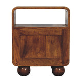 Larissa 2 Drawer Chestnut Nightstand