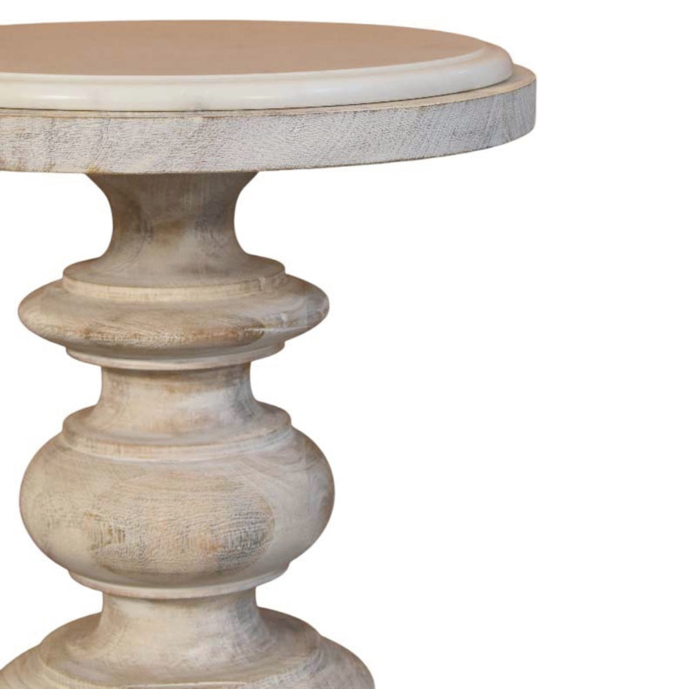 The Bellis Marble Accent Table