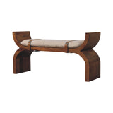 Stirrup Curve Bench