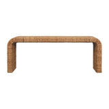 Rattan Weave Bench - Artisan Furniture - Flyclothing LLC