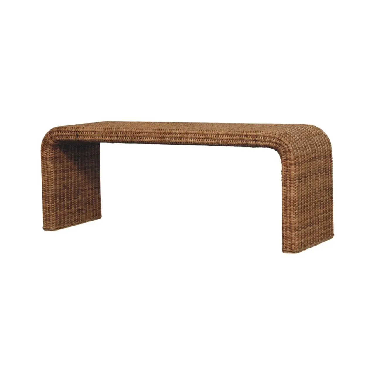 Rattan Weave Bench - Artisan Furniture - Flyclothing LLC