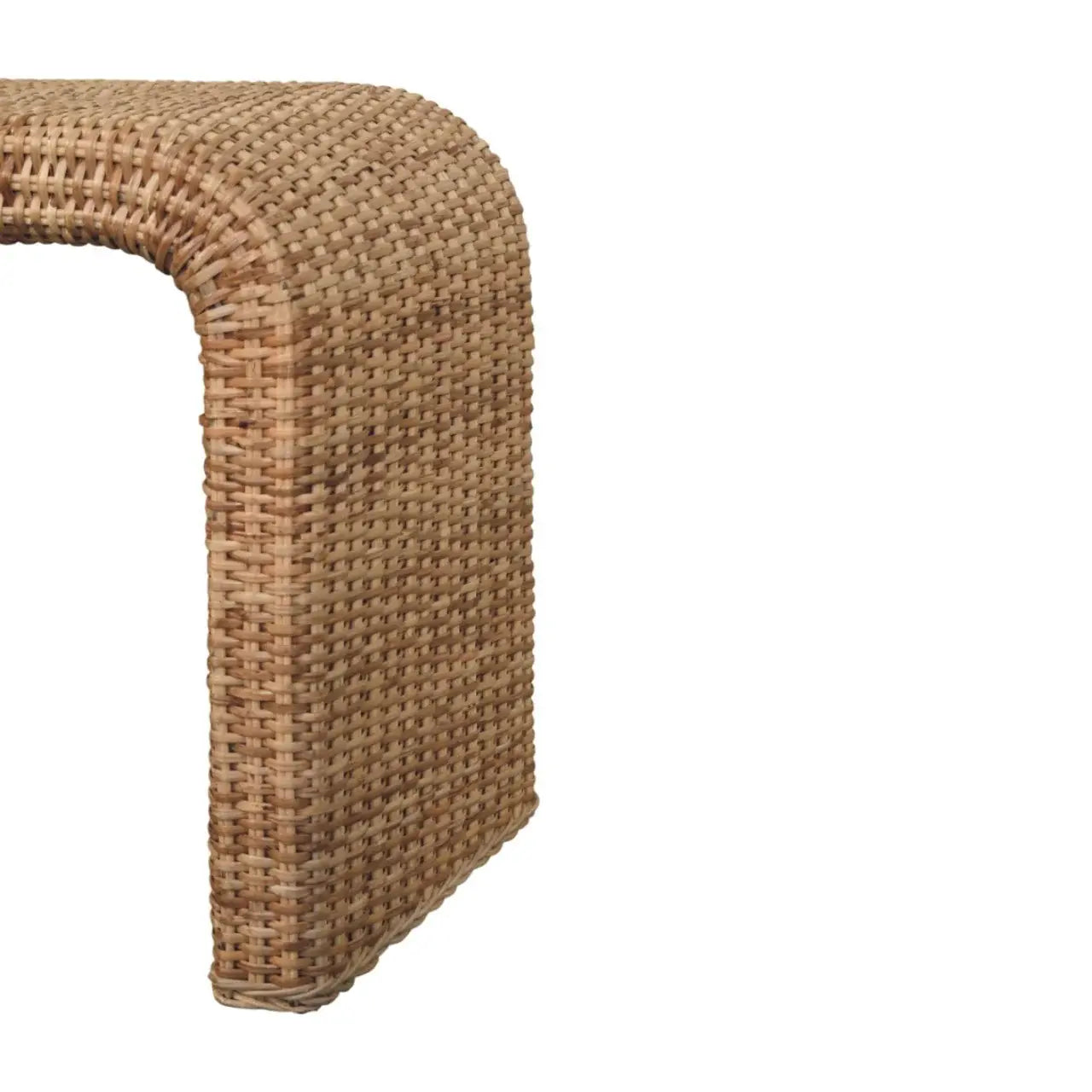Rattan Weave Bench - Artisan Furniture - Flyclothing LLC