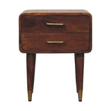 Astor 2-Drawer Nightstand - Artisan Furniture - Flyclothing LLC
