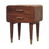 Astor 2-Drawer Nightstand - Artisan Furniture - Flyclothing LLC