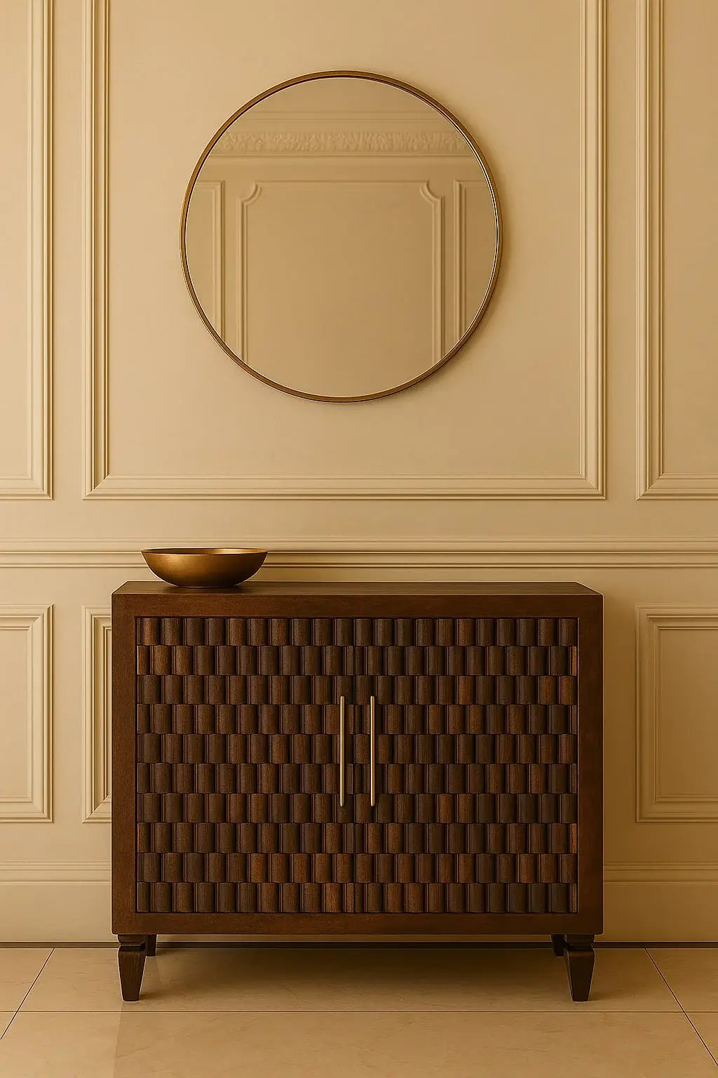 Vesta Textured Cabinet - Artisan Furniture - Flyclothing LLC