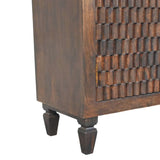 Vesta Textured Cabinet - Artisan Furniture - Flyclothing LLC