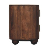 Marlowe Fluted Nightstand - Artisan Furniture - Flyclothing LLC