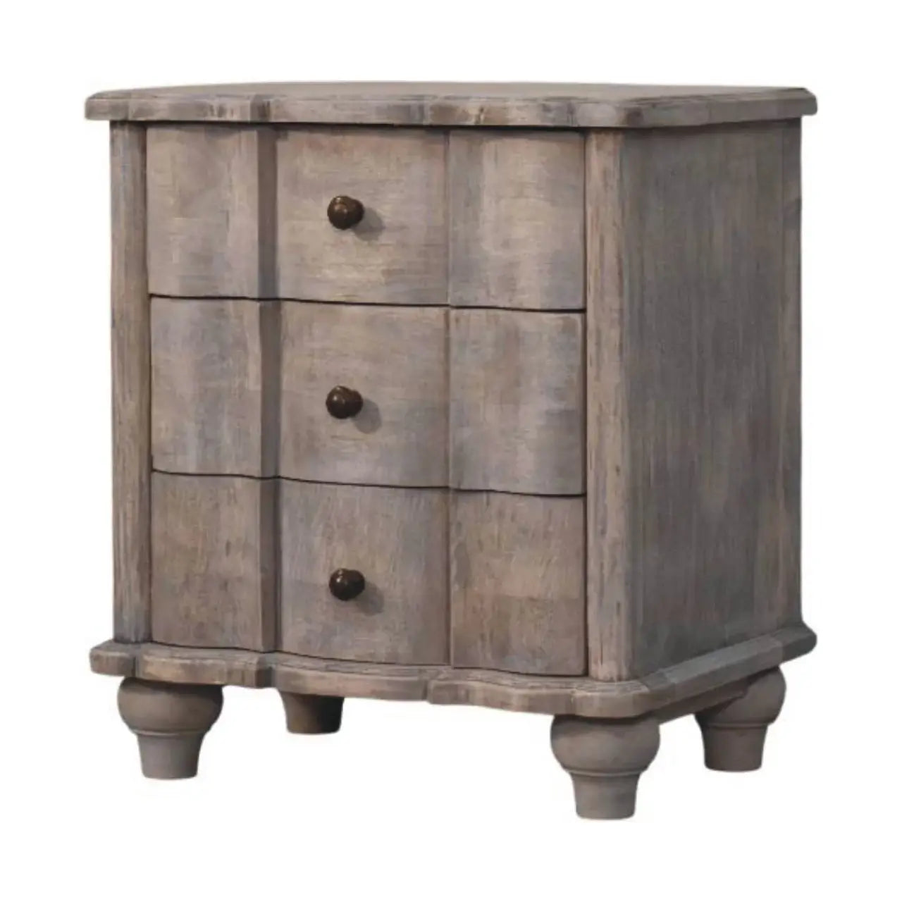 Beaumont Curved Nightstand - Artisan Furniture - Flyclothing LLC