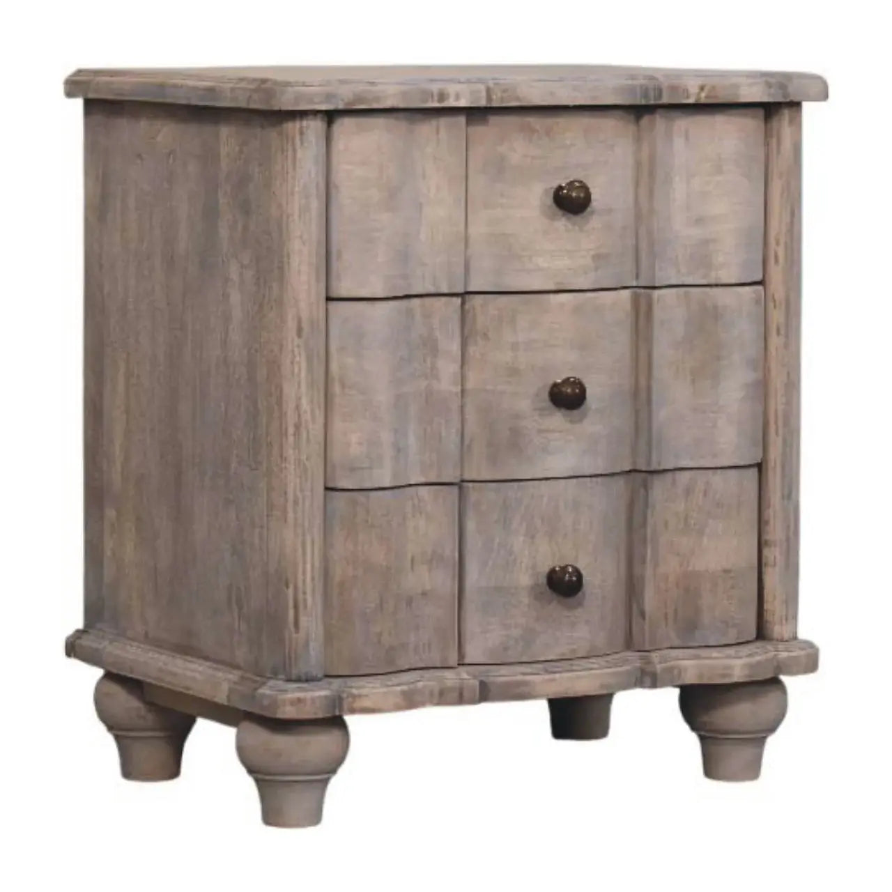 Beaumont Curved Nightstand - Artisan Furniture - Flyclothing LLC