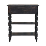Heritage Turned-Leg Side Table - Artisan Furniture - Flyclothing LLC