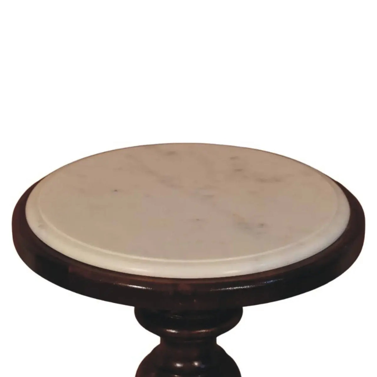 Bellmont Marble-Top Side Table - Artisan Furniture - Flyclothing LLC