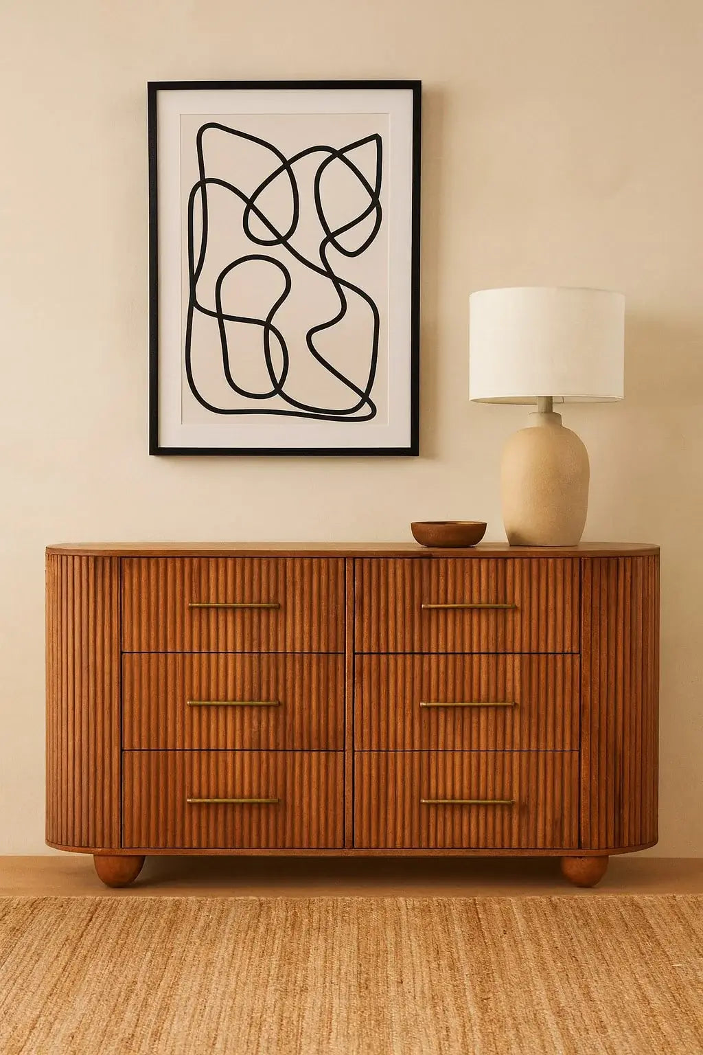 Ridgefront Chest - Amber Oak - Artisan Furniture - Flyclothing LLC