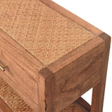 Woven Tier Console - Artisan Furniture - Flyclothing LLC