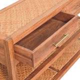 Woven Tier Console - Artisan Furniture - Flyclothing LLC