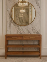Woven Tier Console - Artisan Furniture - Flyclothing LLC