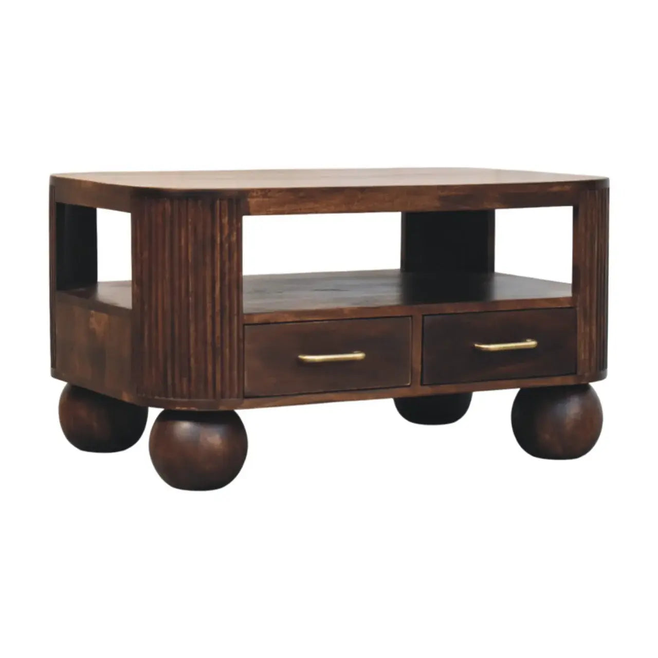 Sphere Leg Coffee Table - Artisan Furniture - Flyclothing LLC