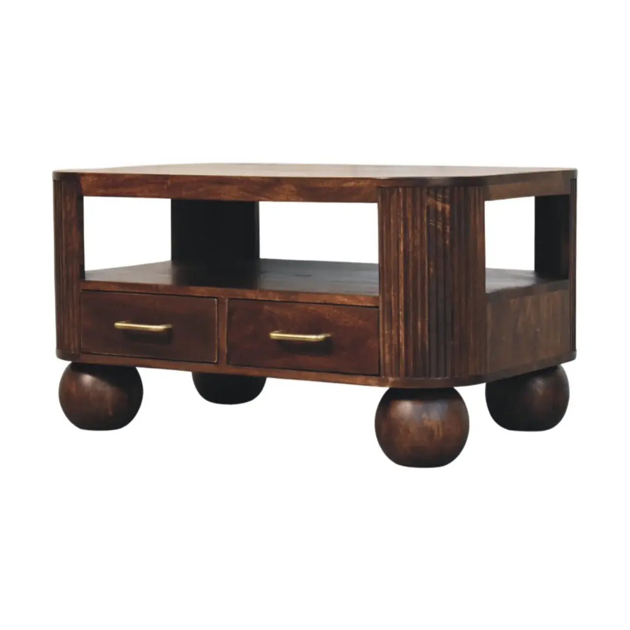 Sphere Leg Coffee Table - Artisan Furniture - Flyclothing LLC