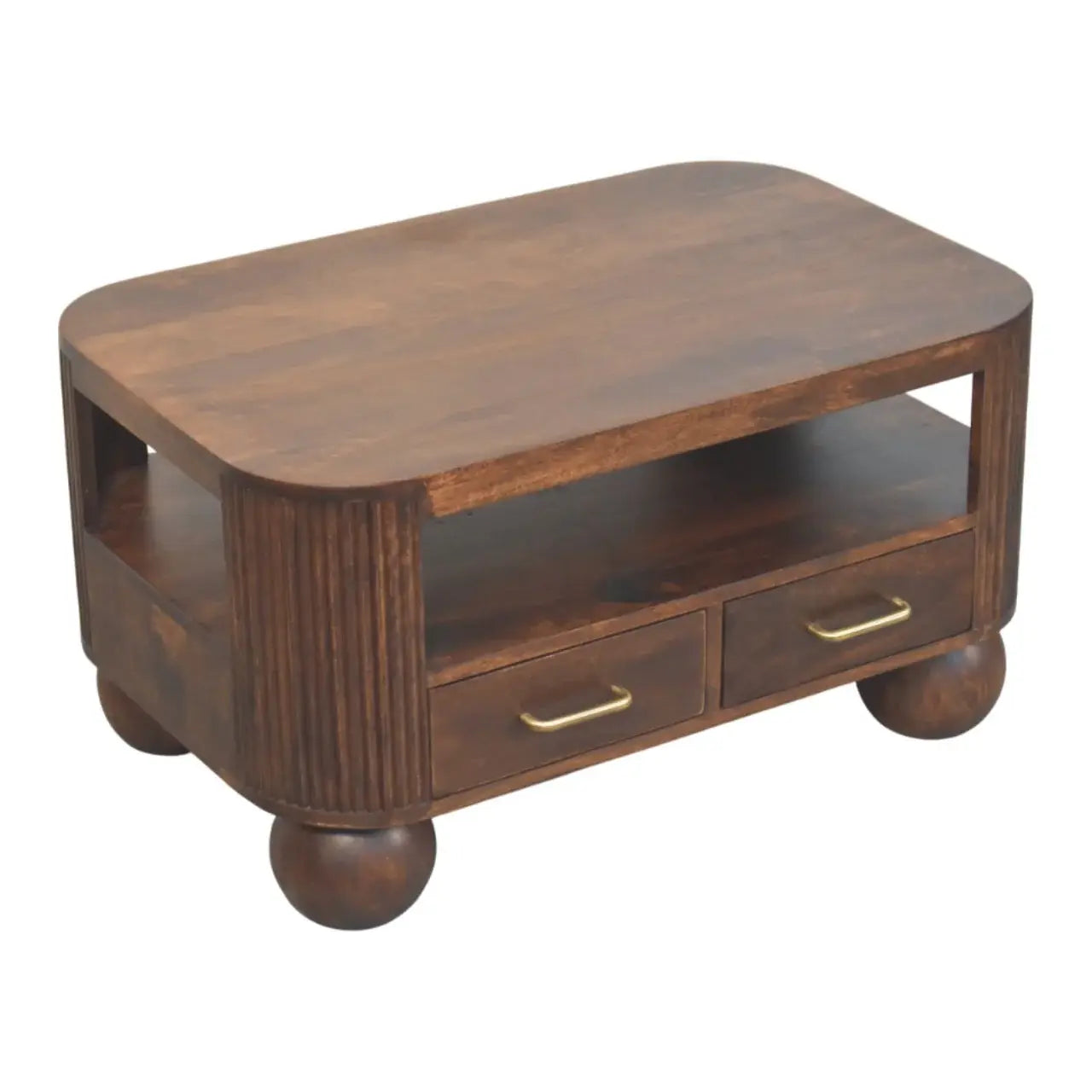 Sphere Leg Coffee Table - Artisan Furniture - Flyclothing LLC