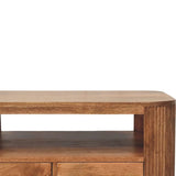 Briarwood Fluted Coffee Table - Artisan Furniture - Flyclothing LLC