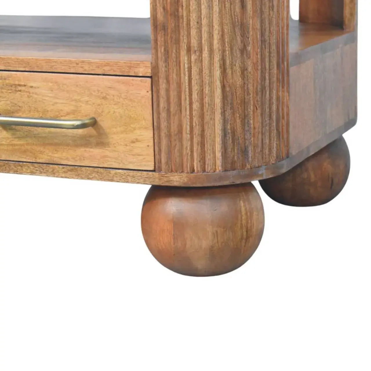 Briarwood Fluted Coffee Table - Artisan Furniture - Flyclothing LLC