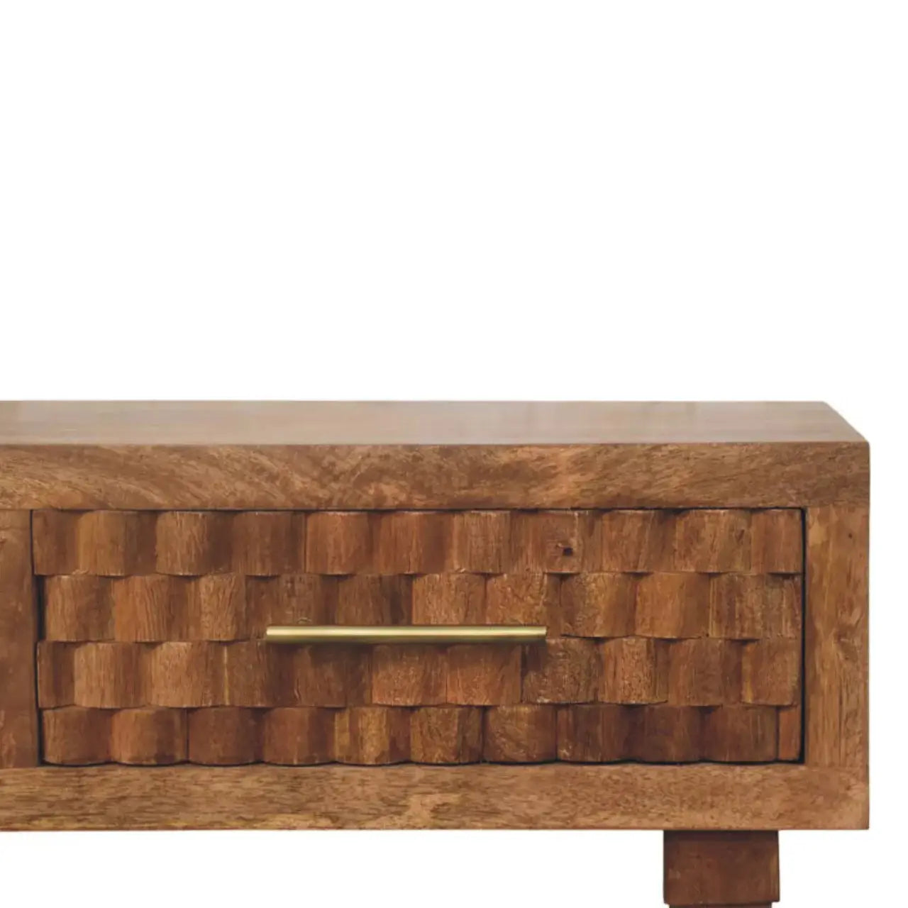 Arno Console Table in Golden Teak - Artisan Furniture - Flyclothing LLC