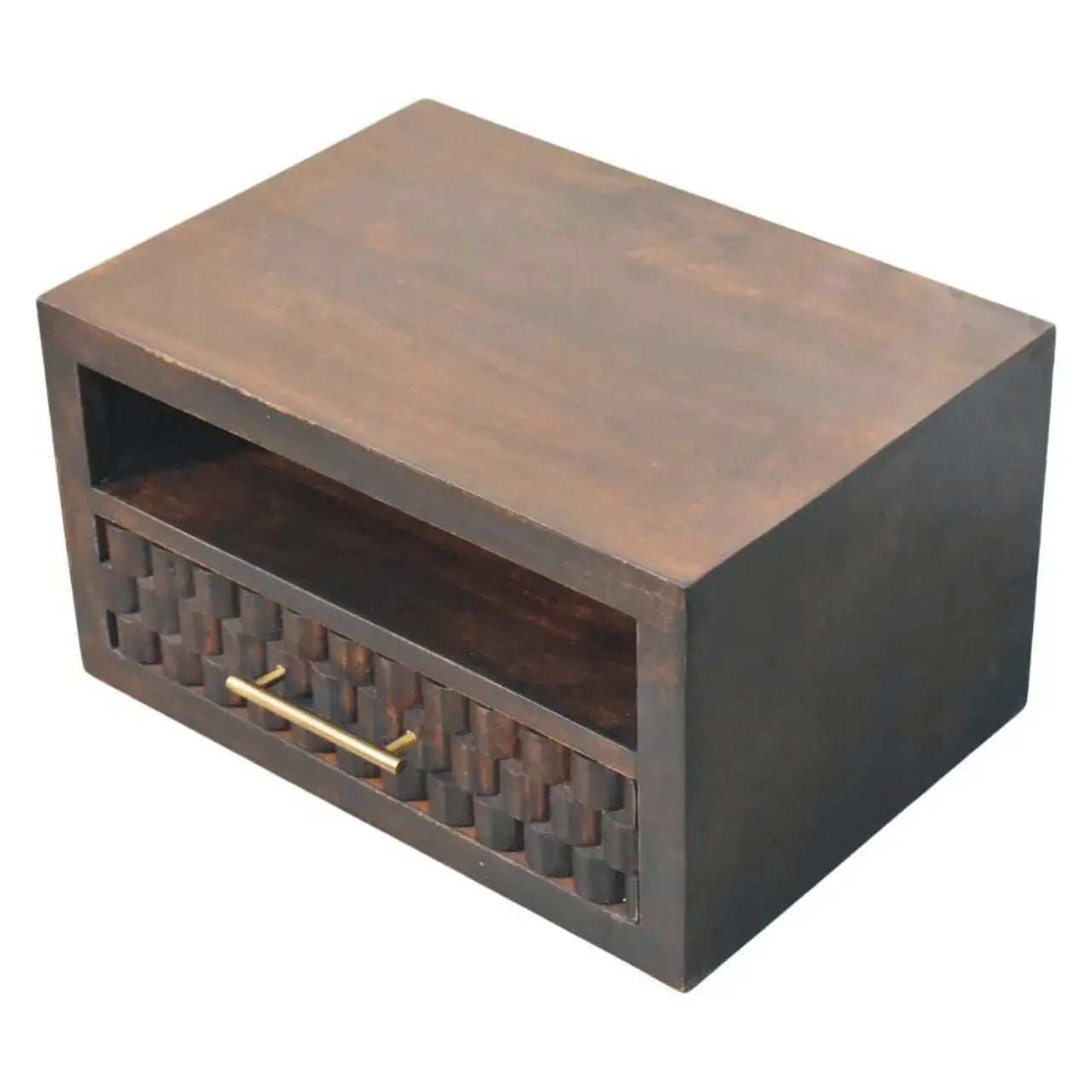 Arno Wall-Mounted Nightstand - Artisan Furniture - Flyclothing LLC